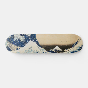 De Grote Golf van Kanagawa door Hokusai Skateboard