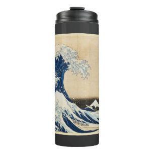 De Grote Golf van Kanagawa door Hokusai Thermosbeker