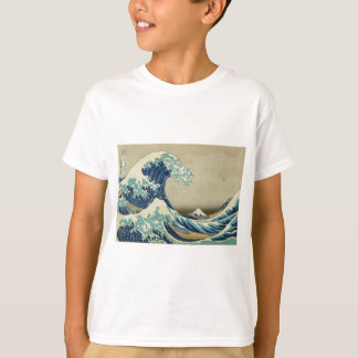 De Grote Golf van Kanagawa door Katsushika Hokusai T-shirt