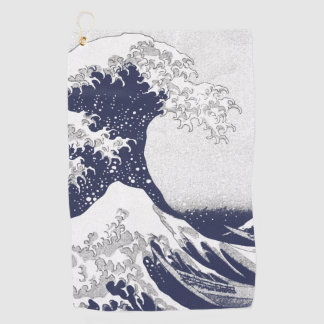 De Grote Golf van Kanagawa Golfhanddoek
