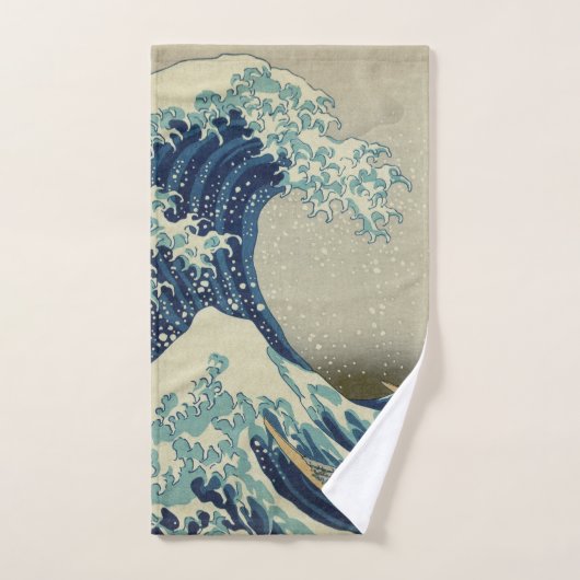 De Grote Golf van Kanagawa Handdoek (Handdoek)