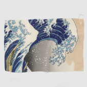 De Grote Golf van Kanagawa Hokusai Golfhanddoek (Horizontaal)