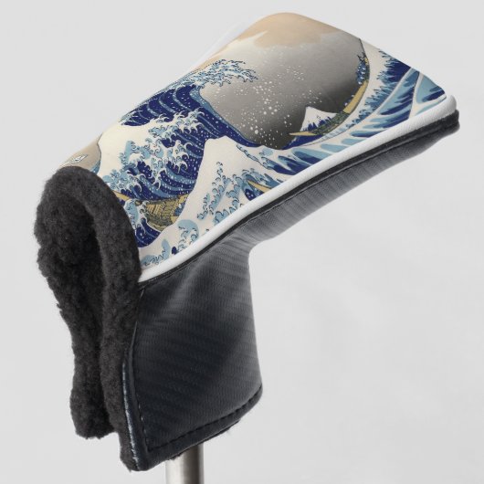De Grote Golf van Kanagawa Hokusai Golfheadcover (3/4 voorkant)