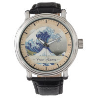 De grote golf van Kanagawa Hokusai Katsushika Naam