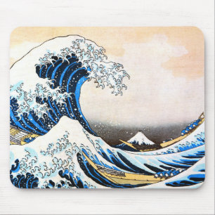 De Grote Golf van Kanagawa, Hokusai Muismat