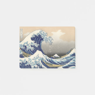 De Grote Golf van Kanagawa Hokusai Post-it® Notes