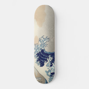 De Grote Golf van Kanagawa Hokusai Skateboard