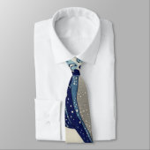 De Grote Golf van Kanagawa Hokusai Stropdas (Gebonden)