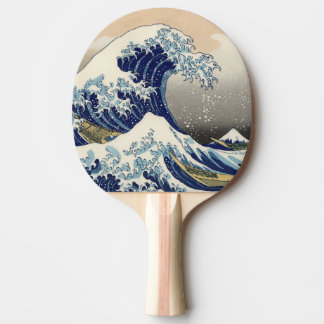 De Grote Golf van Kanagawa Hokusai Tafeltennisbatje