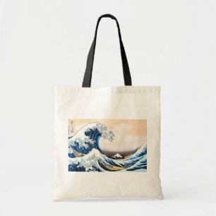 De Grote Golf van Kanagawa, Hokusai Tote Bag