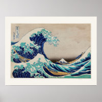 De Grote Golf van Kanagawa illustratie