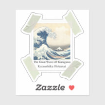 De Grote Golf van Kanagawa in Portret