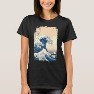 De Grote Golf van Kanagawa Japanse esthetische klo T-shirt