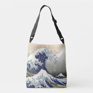 De Grote Golf van Kanagawa Katsushika Hokusai Crossbody Tas