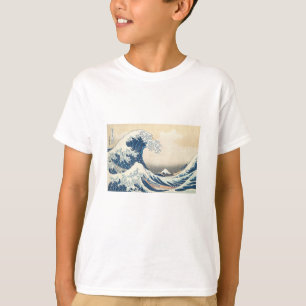 De Grote Golf van Kanagawa - Katsushika Hokusai T-shirt