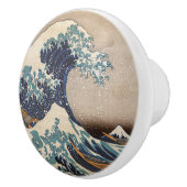 De Grote Golf van Kanagawa Keramische Knop (Rechts)