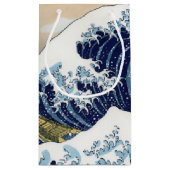 De grote golf van Kanagawa Klein Cadeauzakje (Achterkant)