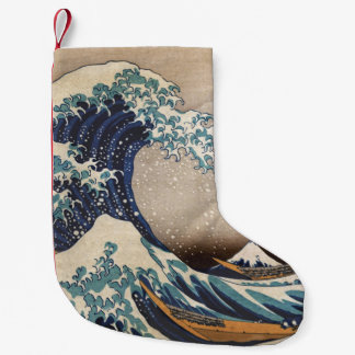 De Grote Golf van Kanagawa Kleine Kerstsok