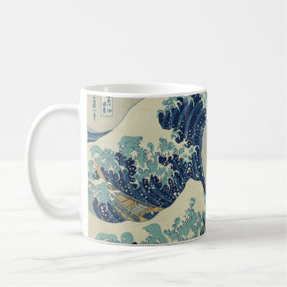 De Grote Golf van Kanagawa Koffiemok