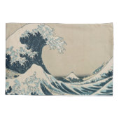 De Grote Golf van Kanagawa Kussensloop (Achterkant)