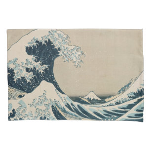 De Grote Golf van Kanagawa Kussensloop