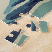 De Grote Golf van Kanagawa Legpuzzel (Zijkant)