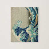 De Grote Golf van Kanagawa Legpuzzel (Verticaal)