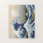 De grote golf van Kanagawa Legpuzzel (Verticaal)