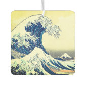De grote golf van Kanagawa Luchtverfrisser (Achterkant)
