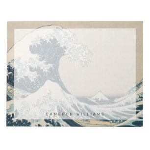 De Grote Golf van Kanagawa Notitieblok