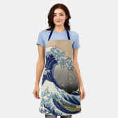 De grote golf van Kanagawa Schort (Gedragen)