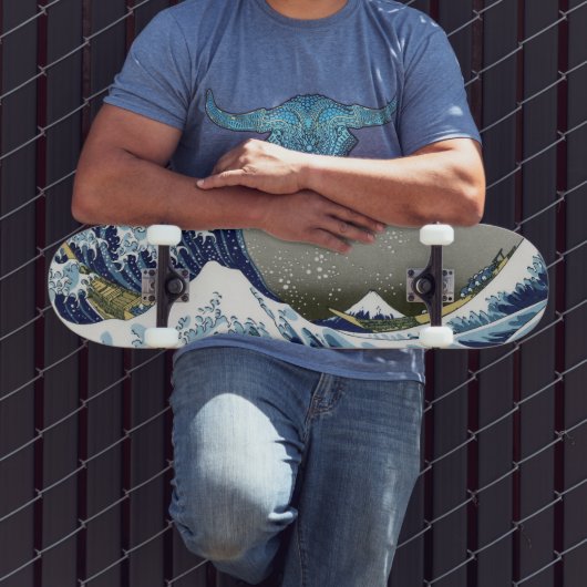 De grote golf van Kanagawa Skateboard (Buiten 3)