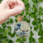 De Grote Golf van Kanagawa Sleutelhanger (Hand)