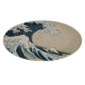 De Grote Golf van Kanagawa Snijplank (Hoek)