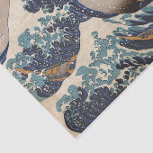 De Grote Golf van Kanagawa Tissuepapier (Detail)
