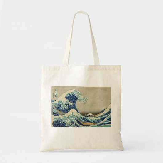 De Grote Golf van Kanagawa Tote Bag (Voorkant)