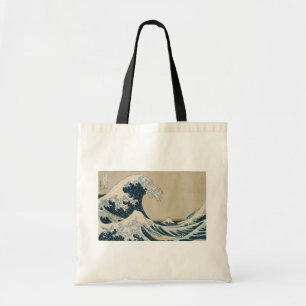 De Grote Golf van Kanagawa, Uitzichten van de berg Tote Bag