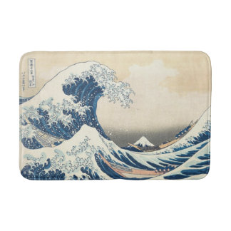 De Grote Golf van Kanagawa Ukiyo-e Japans Badmat