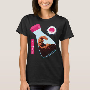 De Grote Golf Van Sojasaus T-shirt