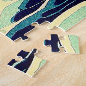 De Grote Golf Zesendertig gezichten op de Mt. Fuji Legpuzzel (Zijkant)