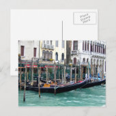 De grote Gondels van het Kanaal Briefkaart (Voorkant / Achterkant)