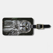 De Grote Grijze Uil cd ltcna Bagagelabel (Voorkant horizontaal)