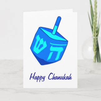 De grote Kaart van de Chanoeka Dreidel