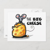 De grote kaas briefkaart (Voorkant / Achterkant)