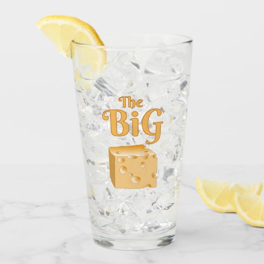 De grote kaas glas (Voorkant ijs)