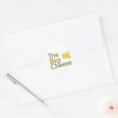 De grote kaas ronde sticker (Envelop)