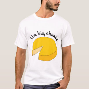 De grote kaas t-shirt