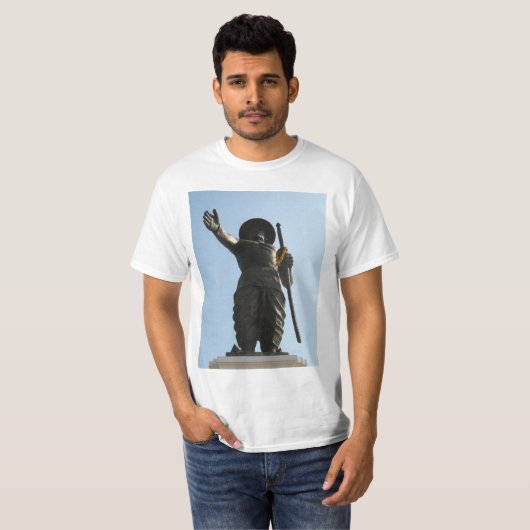 De grote koning Anouvong ... Vientiane, Laos T-shirt (Voorkant volledig)