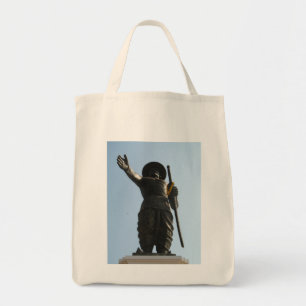 De grote koning Anouvong ... Vientiane, Laos Tote Bag