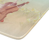 De grote kunstenaar in de lente snijplank (Hoek)